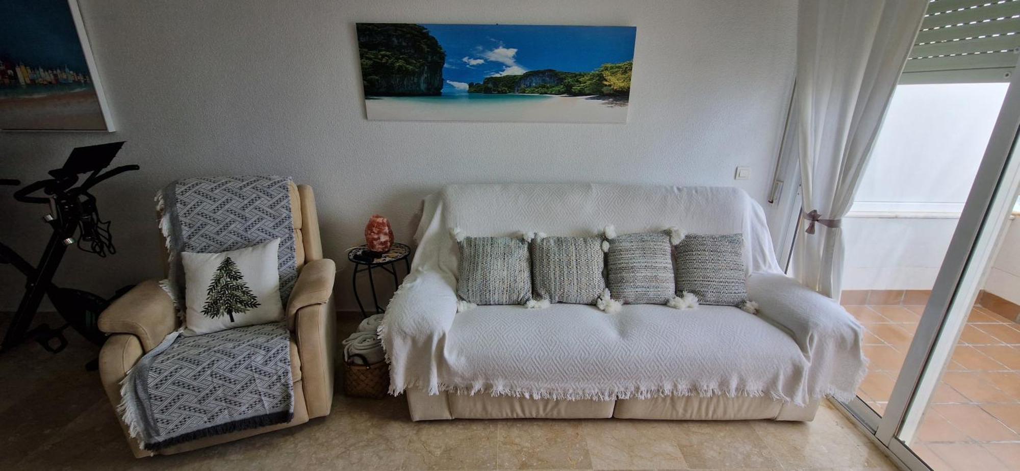 Atico Frente Al Mar, Un Dormitorio "Cielo Azul" Roquetas de Mar Exteriör bild