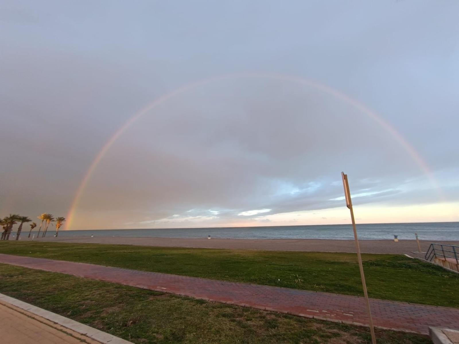 Atico Frente Al Mar, Un Dormitorio "Cielo Azul" Roquetas de Mar Exteriör bild